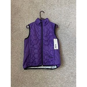 Market Candy Quilted Vest in Purple Woman’s Size Small